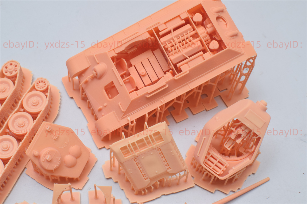 3d Printed 1/72 Soviet T-34-85 Full Interior Tank Unpainted Kit