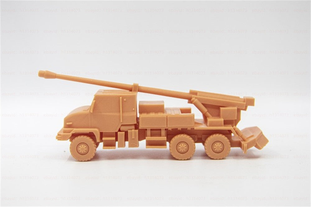3d Printed 1/72/144 French CAESAR 6x6 Self-Propelled Howitzer Unpainted Kit