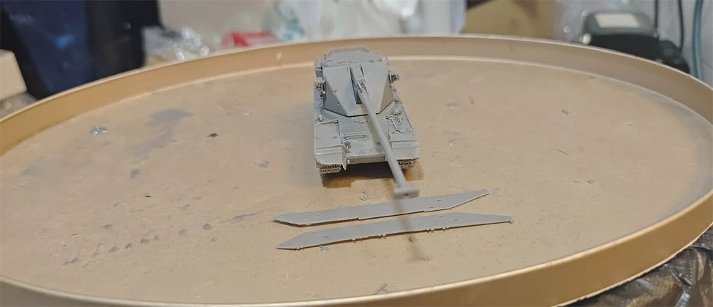3d Printed 1/72 Sweden Emil 1951 Heavy Tank ﻿Unpainted Kit