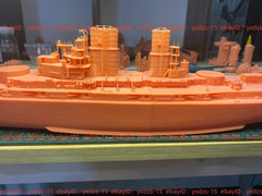 3d Printed 1/350 Wwi Grosser Kreuzer Der Mackensen-klasse(full Hull/waterline)