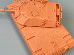 3d Printed 1/72 Italian C45 Bison Heavy Tank Unpainted Kit