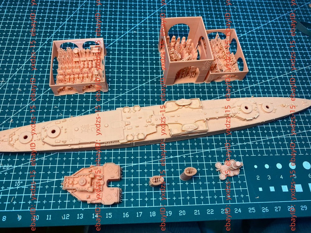3d Printed 1/700 London Classcruisers(full Hull/waterline)