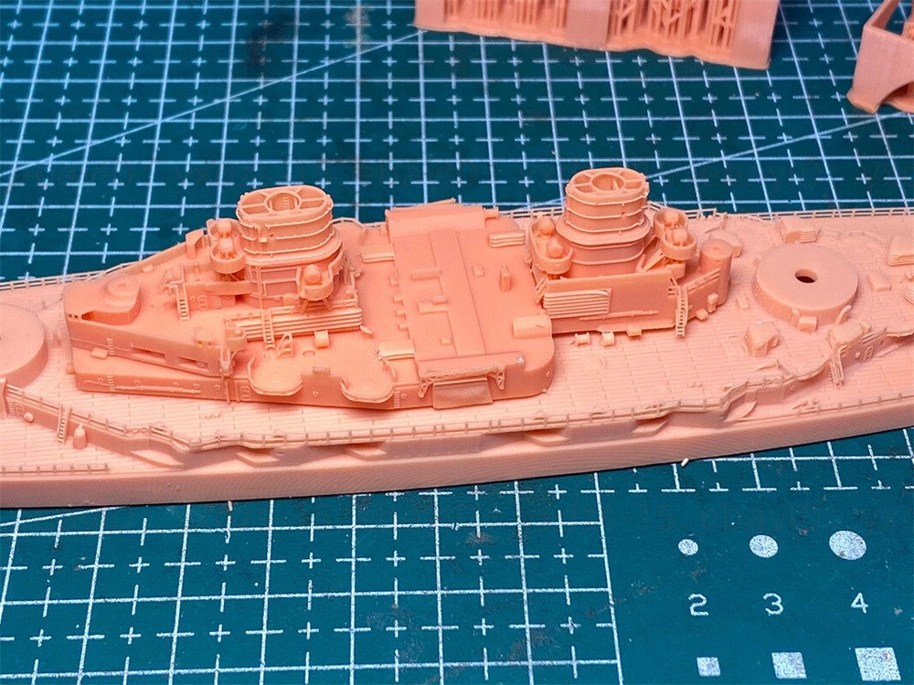 3d Printed 1/700 German Battlecruiser Sms Moltke(full Hull/waterline)