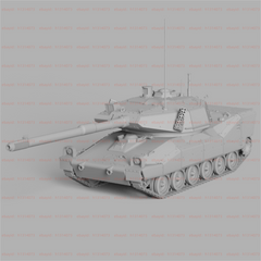 3d Printed 1/72 U.S. CCLV Light Tank Unpainted Kit