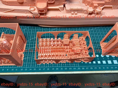 3d Printed 1/200 Atlanta Class Light Cruiser(full Hull/waterline)