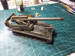 3d Printed 1/35/72 United States T92 Howitzer Motor Carriage Unpainted Kit