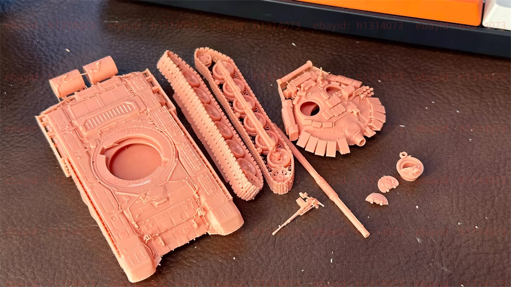 3d Printed 1/72 T-72b3 Main Battle Tank Unpainted Kit