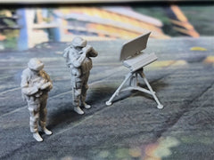 3d Printed 1/72 1L271 Counter-Battery Radar Soldier Set (Three-Person)