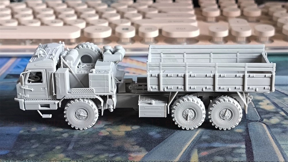 3d Printed 1/72/87 BAZ-6402 Heavy-Duty Truck ﻿ ﻿Unpainted Kit