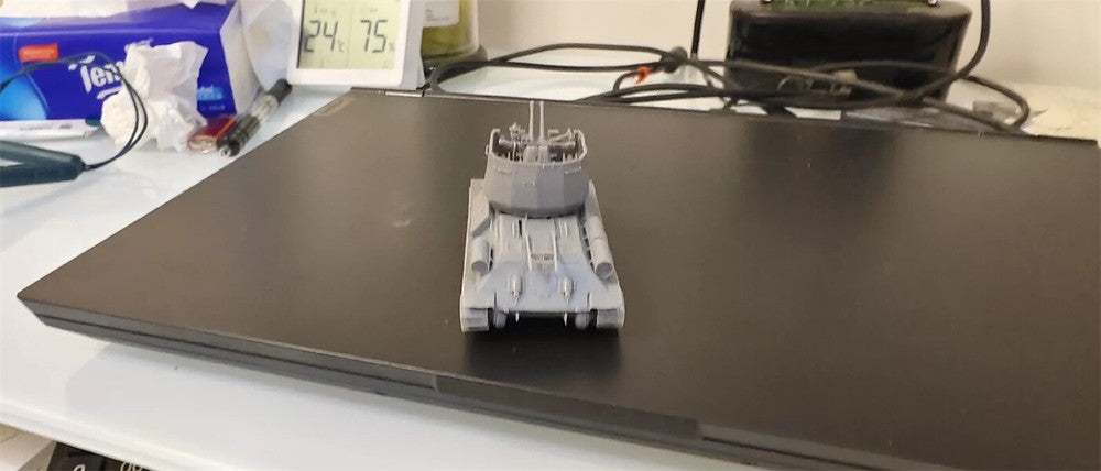 3d Printed 1/72 Soviet T-34 Anti-Aircraft Variant Unpainted Kit