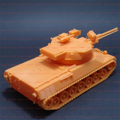 3d Printed 1/72 Three-axis-stabilized Turret Test Vehicle Unpainted Kit
