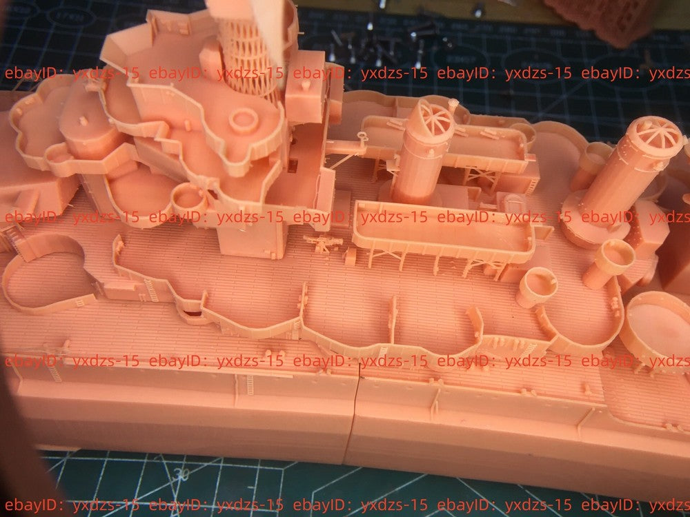 3d Printed Kit 1/350 Wwii Uss Colorado Bb-45 Battleship(full Hull/waterline)