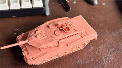 3d Printed 1/72 Leopard 2 Main Battle Tanks Improved Version Unpainted Kit