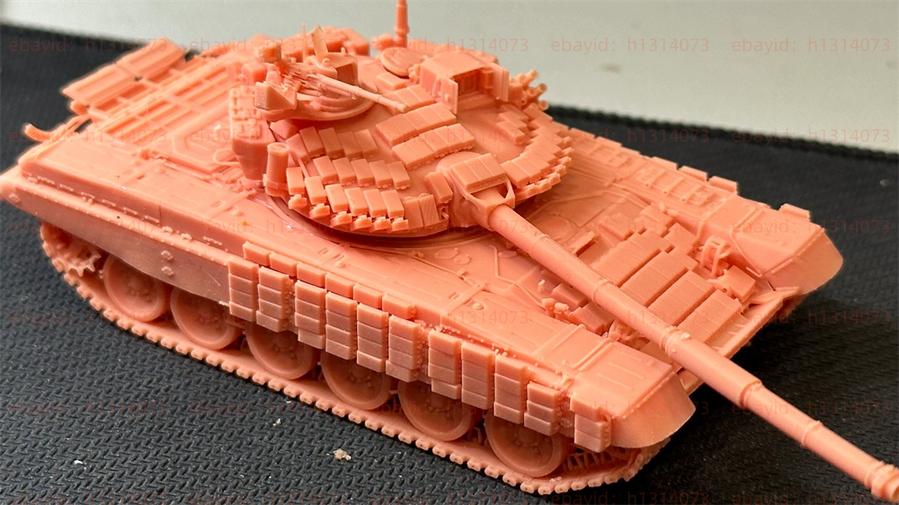 3d Printed 1/72 T-72AV Main Battle Tank Unpainted Kit