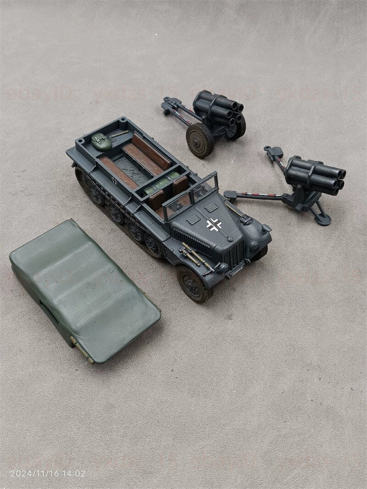 1/35 Sd.kfz. 10 Half-track W/ Multiple Rocket Launcher Painted Finished Model