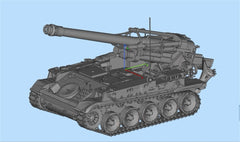 3d Printed 1/72 French AMX 13 F3 AM Self-propelled Gun Kit