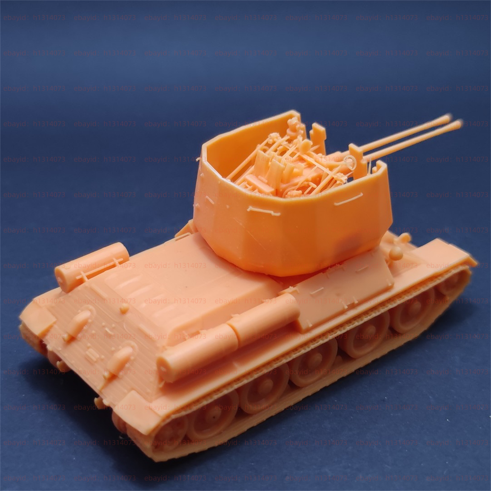 3d Printed 1/72 Type 63 Self-Propelled Anti-Aircraft Gun Unpainted Kit