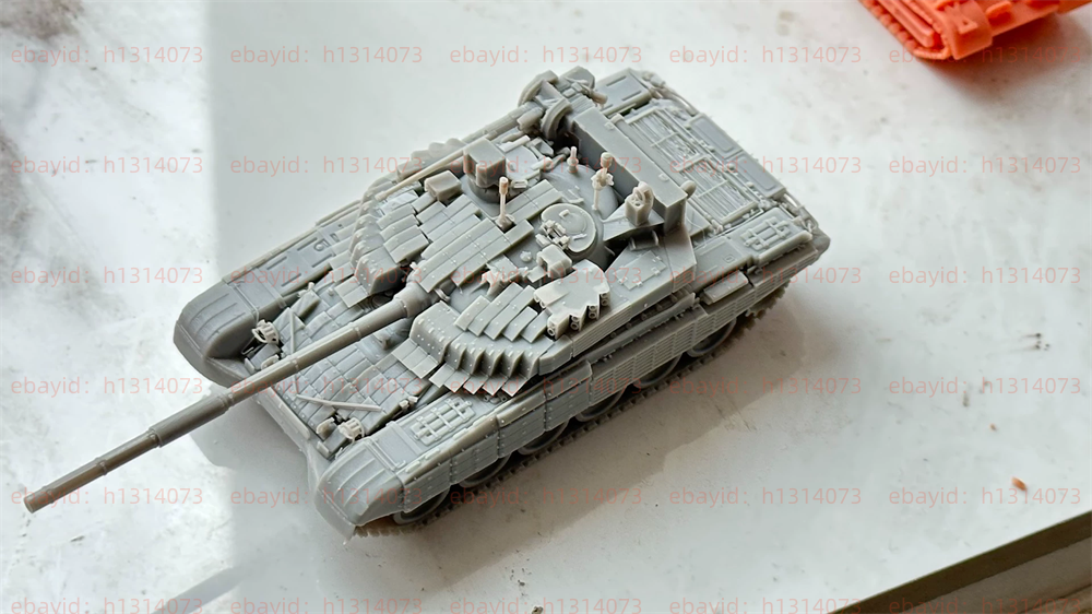 3d Printed 1/72 T-72M2 Main Battle Tank Unpainted Kit
