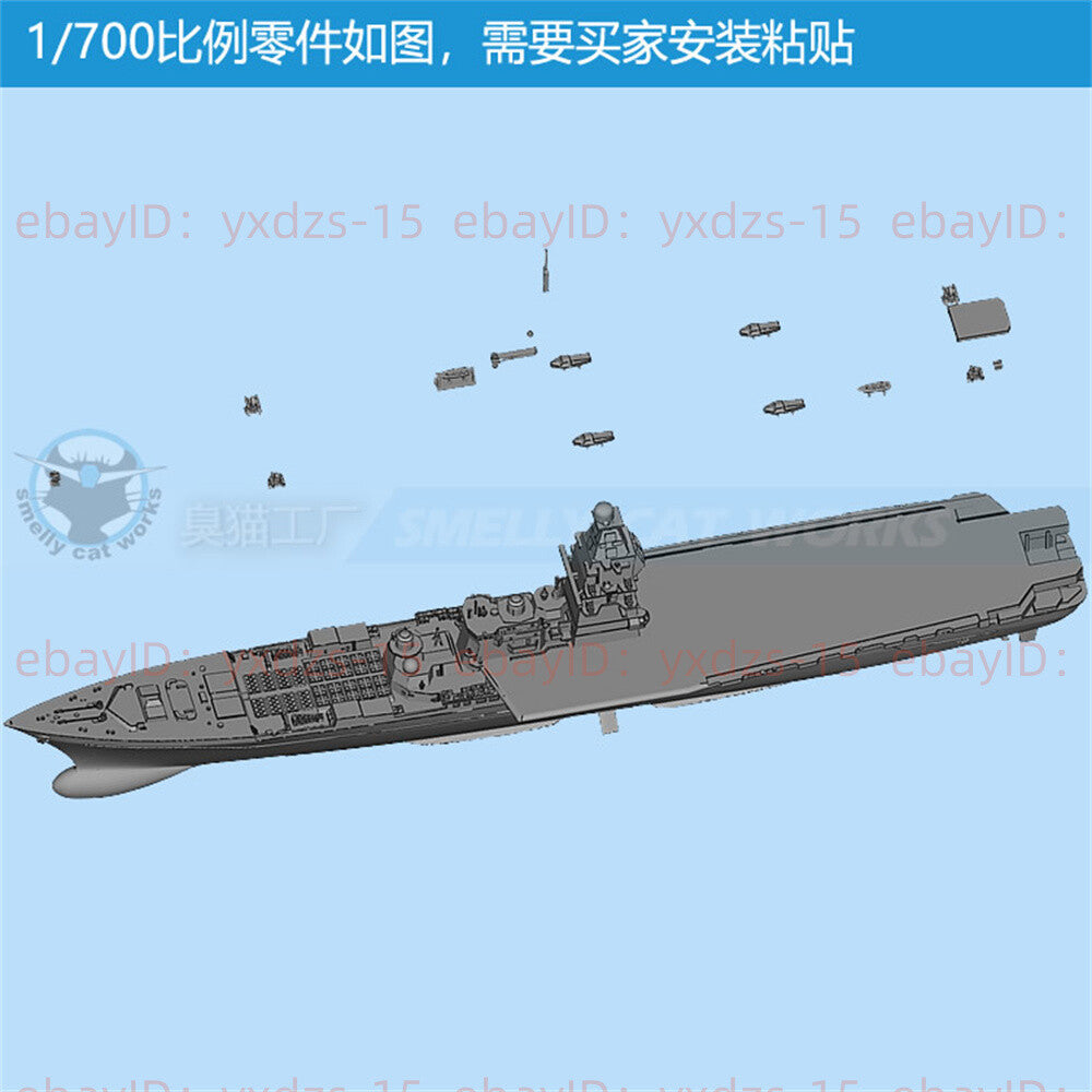 3d Printed Kits 1/700/1250/2000 Pyotr Velikiy Nuclear-powered Cruiser