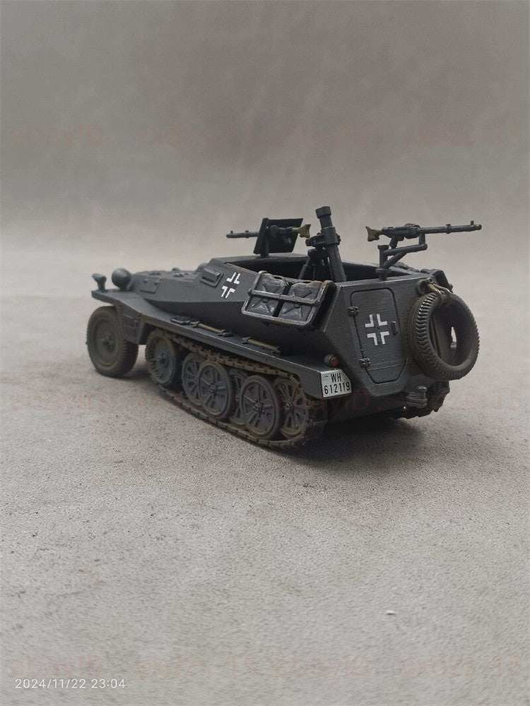 1/35 Half-Track Armored Vehicle Painted Finished Model