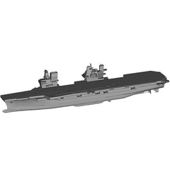 3d Printed Kits 1/700/1250/2000 France Pa2 Aircraft Carrier Queen Class