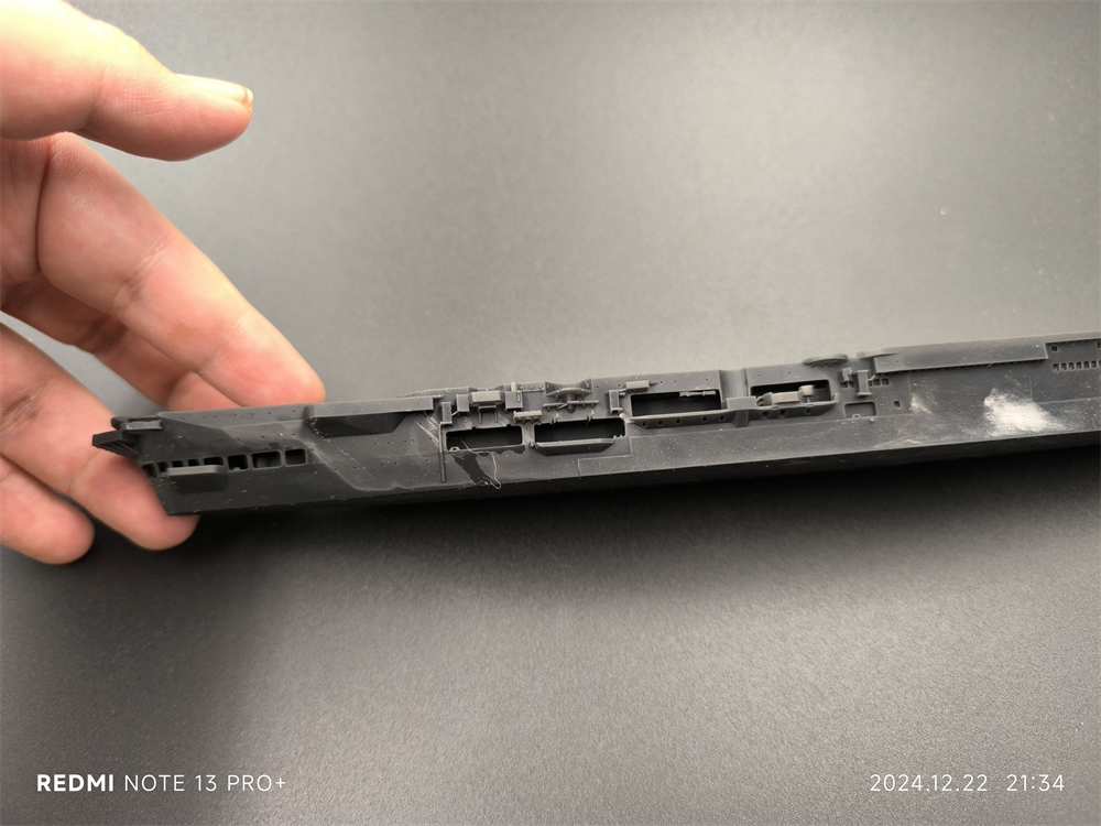3d Printed 1/700 Hms Indestructible Aircraft Carrier(full Hull/waterline)