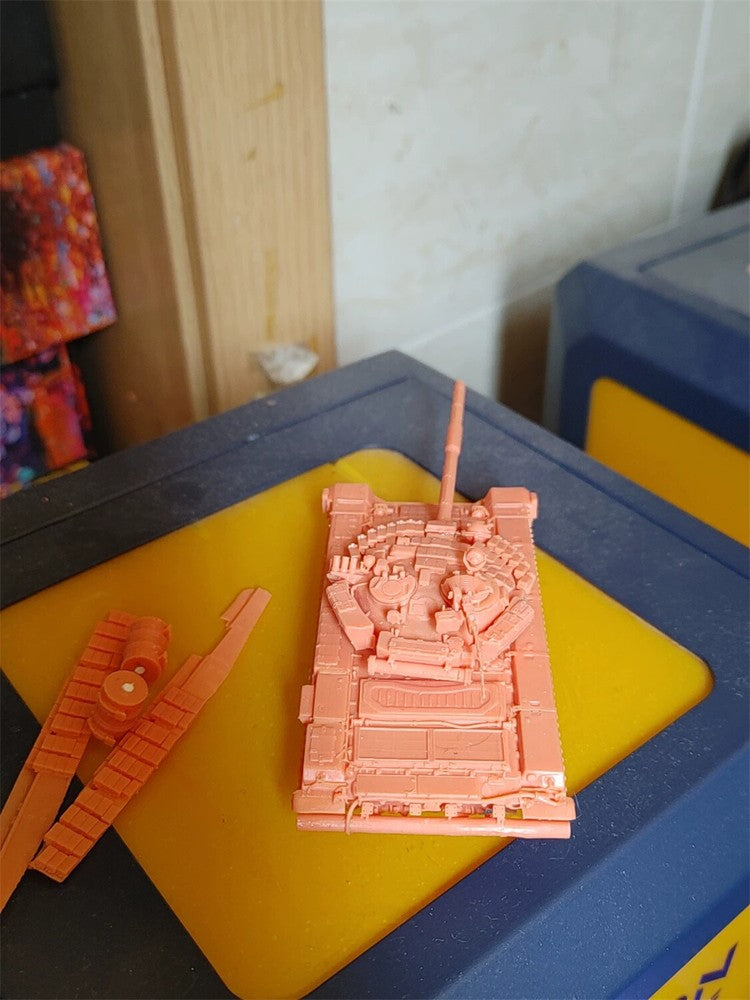 3d Printed 1/72 Soviet T-72A Mod 1985 Main Battle Tank ﻿Unpainted Kit