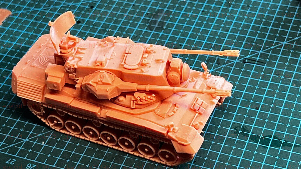3d Printed 1/72 Gepard Self-Propelled Anti-Aircraft Gun Unpainted Kit