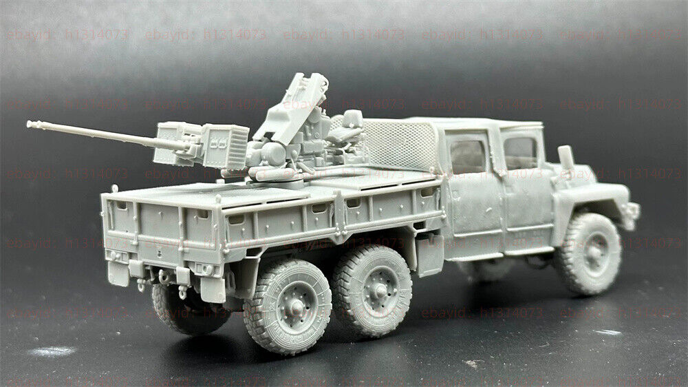 3d Printed 1/72 TPK-6.41 Anti-Aircraft Pickup Truck Unpainted Kit