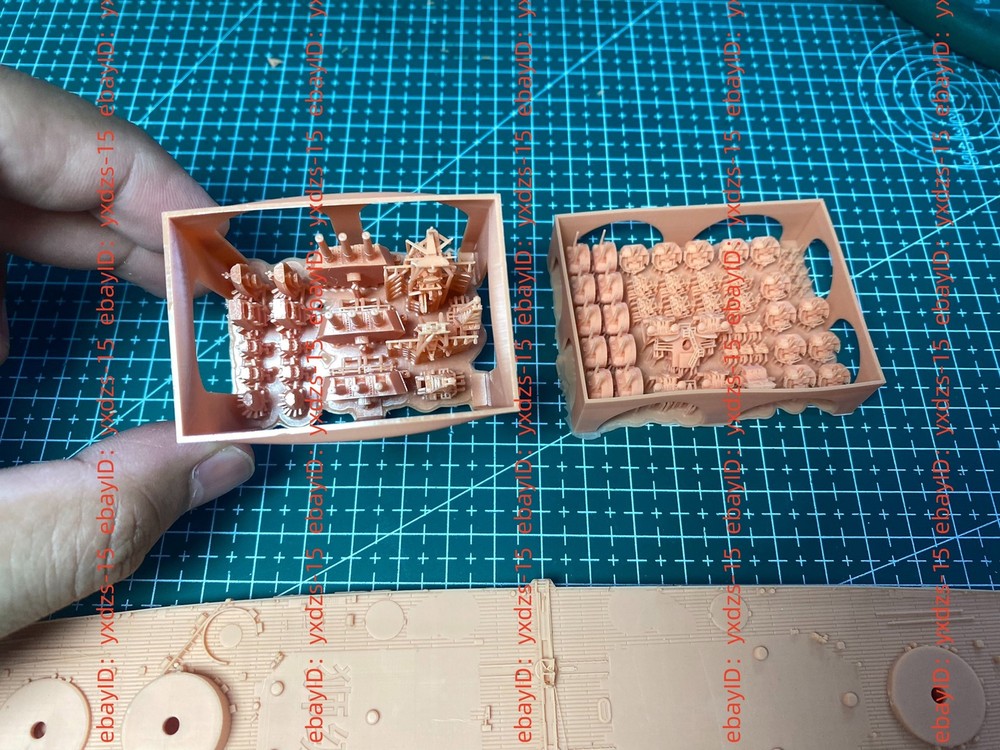 3d Printed 1/700 Britain Lion-class Battleship(full Hull/waterline)