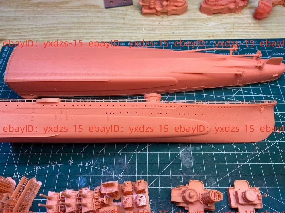 3d Printed 1/350 IJN Furutaka-class Heavy Cruiser(full Hull/waterline)