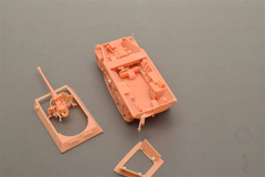 3d Printed 1/72 Sd.Kfz.250 Ausf. B with PaK38 Unpainted Kit