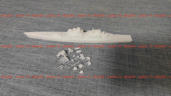 1/700 Uss Bainbridge Cgn25 Cruiser