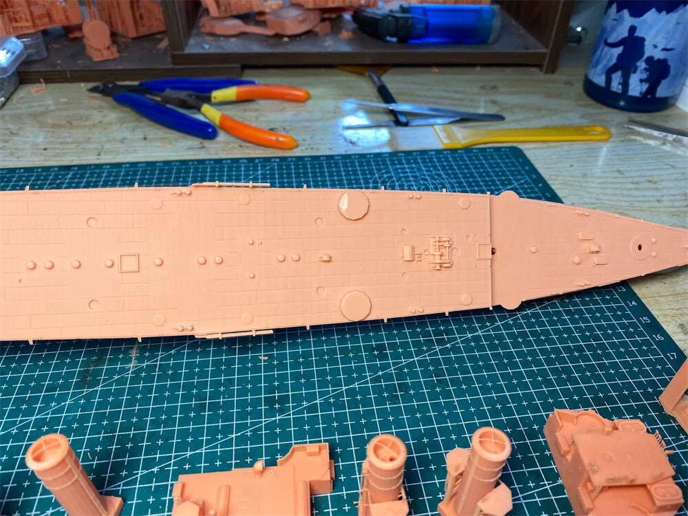 3d Printed Kit 1/350 Uss Marblehead (cl-12) Cruiser(full Hull/waterline)