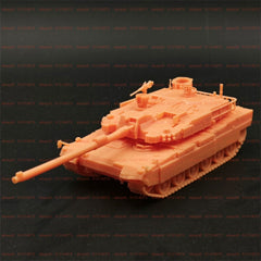 3d 打印 1/72/144 韩国 K2 黑豹主战坦克未上色套件-
