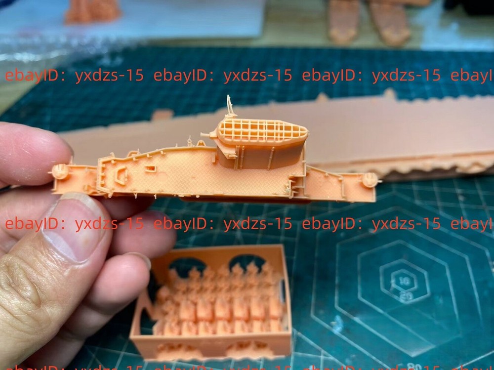3d Printed 1/700 IJN Hakuryu Aircraft Carrier(full Hull/waterline)