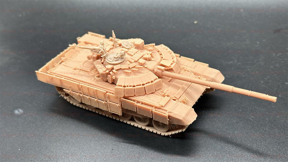 3d Printed 1/72 T-72B2 Main Battle Tank Unpainted Kit
