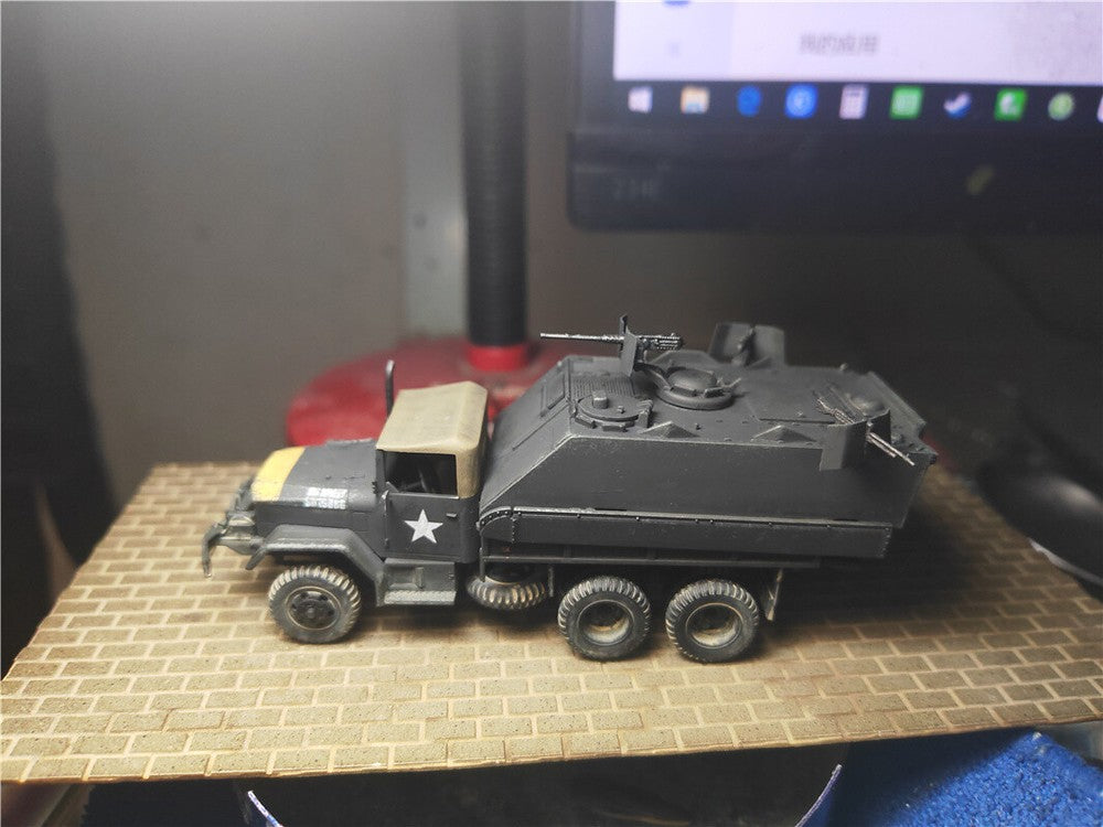 1/72 American M113+M54A2 King Cobra Gun Truck Painted Finished Model