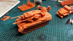 3d Printed 1/72 Gepard Self-Propelled Anti-Aircraft Gun Unpainted Kit