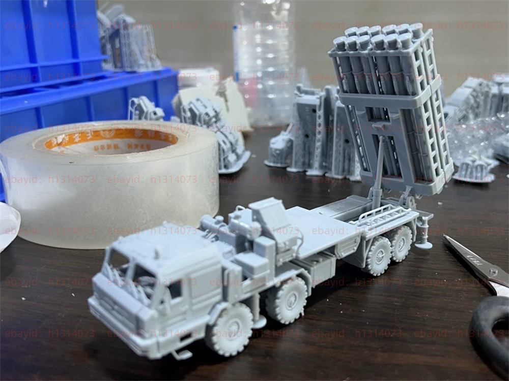 3d Printed 1/72 S-350 Vityaz Air Defense Missile System Unpainted Kit