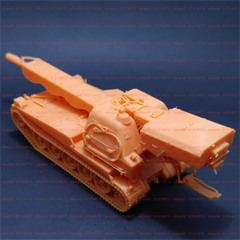 3d Printed 1/72/144 Swedish Bandkanon 1A Self - Propelled Howitzer Unpainted Kit