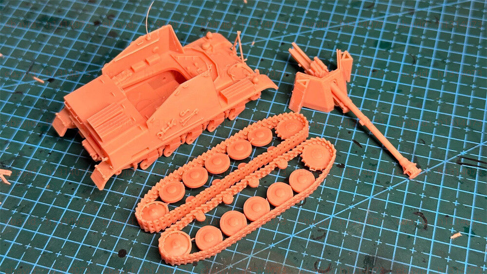 3d Printed 1/72 Marder II Unpainted Kit