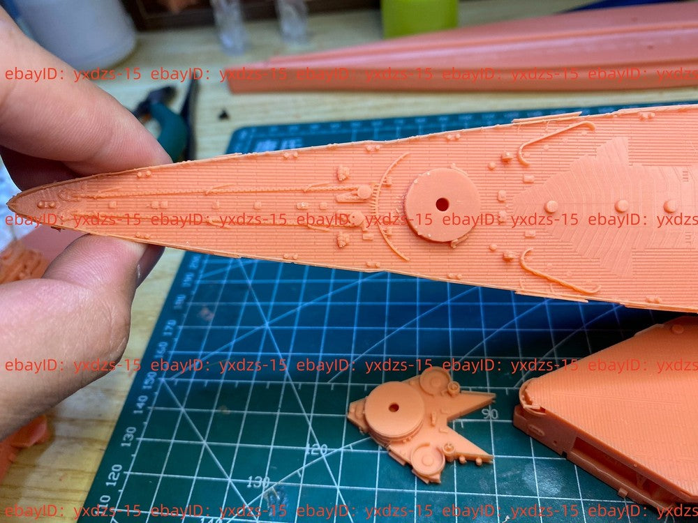 3d Print Kits 1/700 Uss Kearsarge Class Battleship(full Hull/waterline)