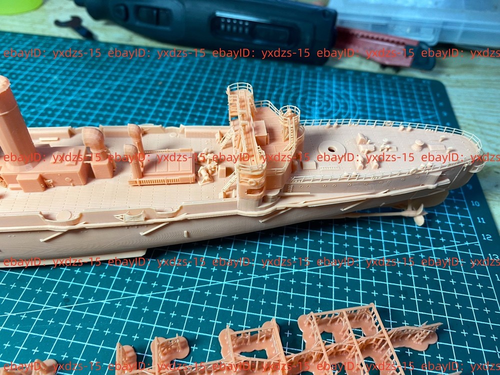 3d Printed 1/350 Soviet Oleg Cruiser(full Hull/waterline)