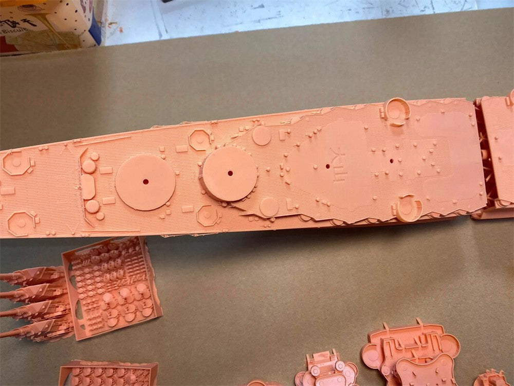 3d Printed 1/350 Japanese Battleship Daisen(full Hull/waterline)