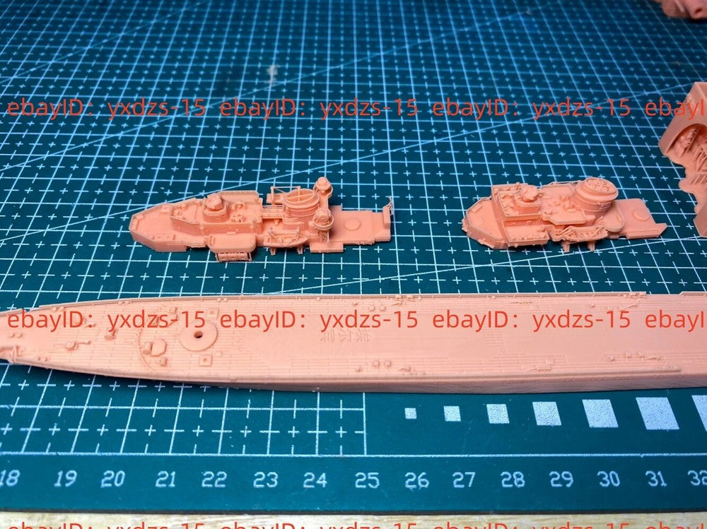 3d Printed 1/700 Kms Elbing Destroyer(full Hull/waterline)
