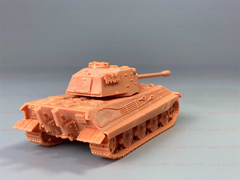 3d Printed 1/72 German E-75 Heavy Tank Unpainted Kit
