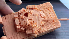 3d Printed 1/72 T-80UM2 Black Eagle Main Battle Tank Unpainted Kit