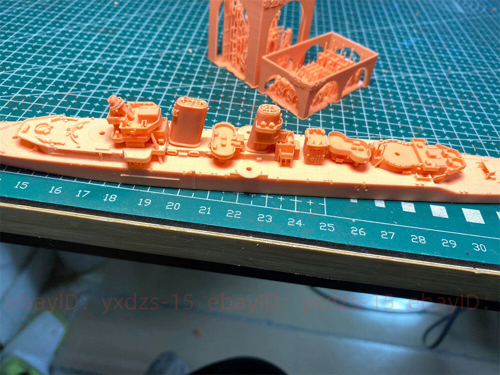 3d Printed Kits 1/700 HMS Hawkins-class Cruiser(full Hull/waterline)