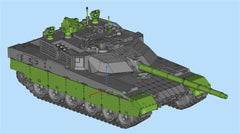 3d Printed 1/35/72 Chinese VT4-A1 Main Battle Tank Kit